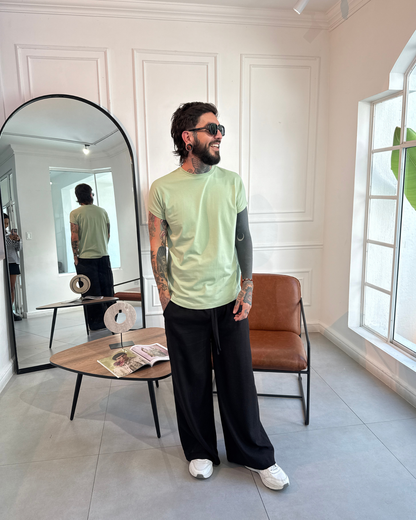 Camiseta 80's green - LUCHADOR COLOMBIA