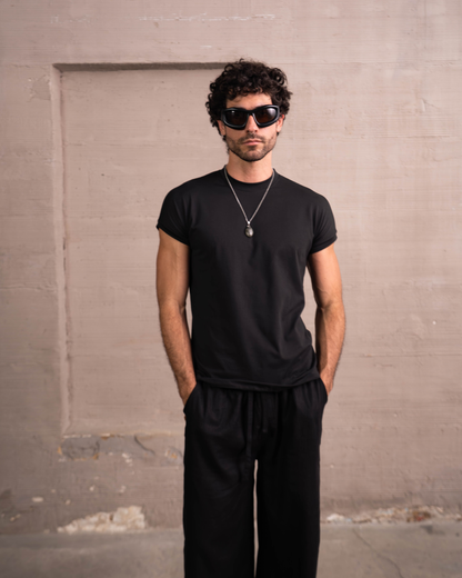 Camiseta 80’s black - LUCHADOR COLOMBIA