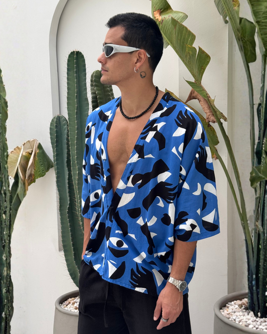 Kimono Blue eye - LUCHADOR COLOMBIA