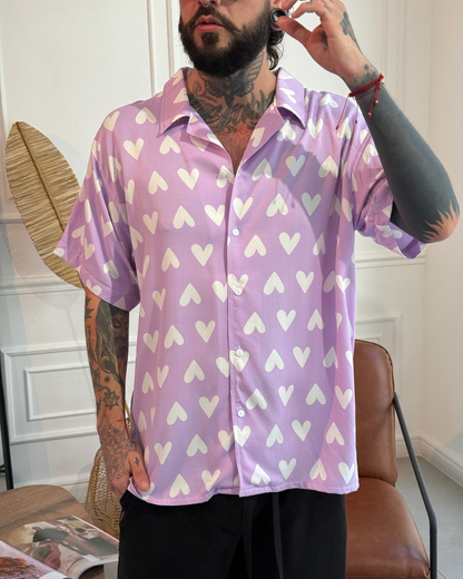 Camisa 3/4 hearts - LUCHADOR COLOMBIA