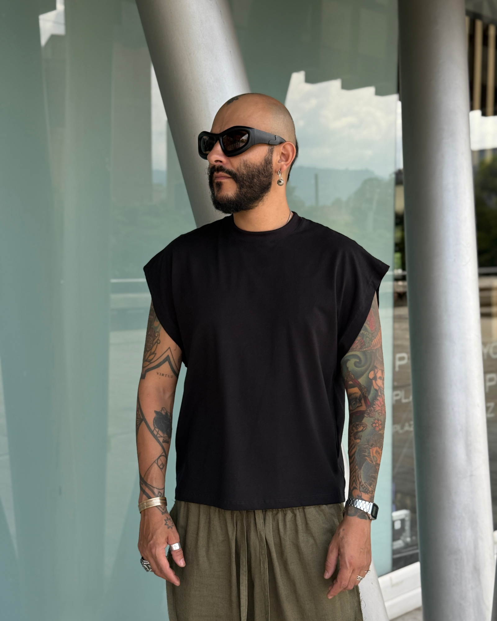 Camiseta cometa black - LUCHADOR COLOMBIA