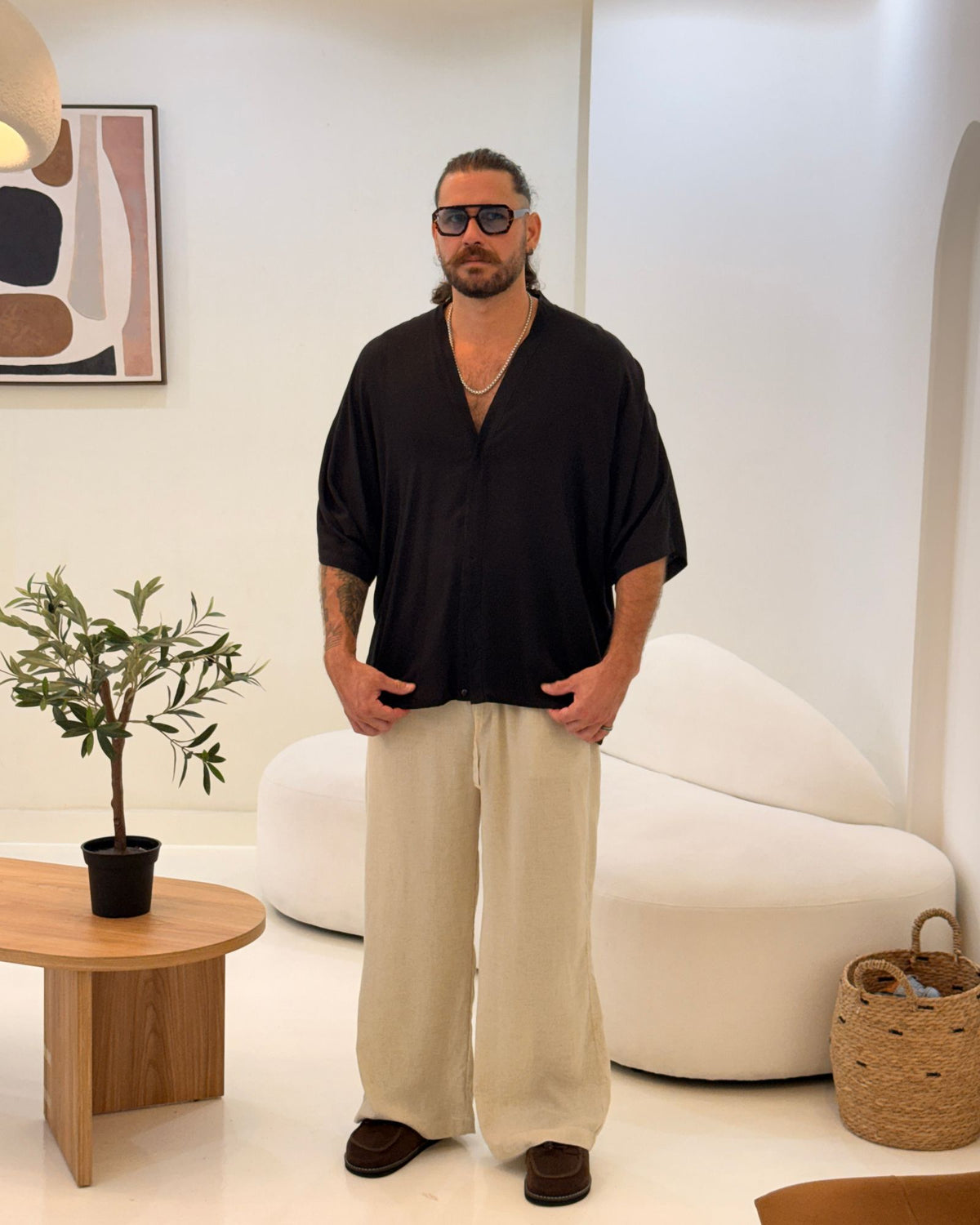 Pant bari beige - LUCHADOR COLOMBIA
