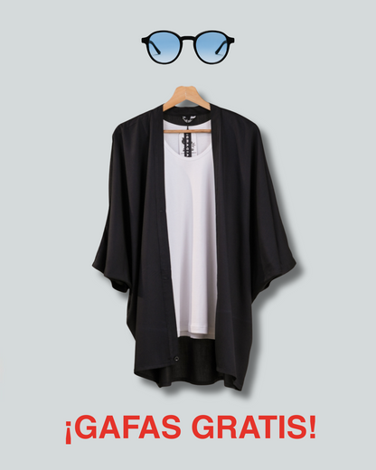 Kimono Negro - LUCHADOR COLOMBIA