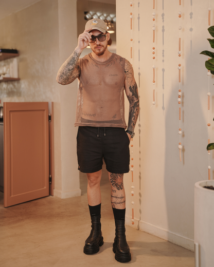 Camisilla mallatex Brown