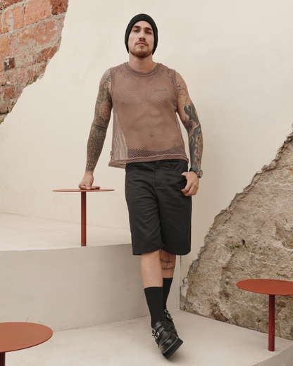 Camisilla mallatex Brown