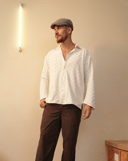 Camisa ojalillo white