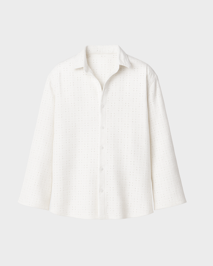 Camisa ojalillo white