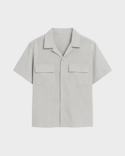 Camisa Napoleón gris2