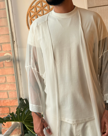 Kimono largo white