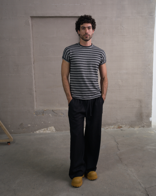 Camiseta 80’s tejido lines