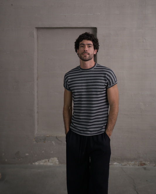 Camiseta 80’s tejido lines