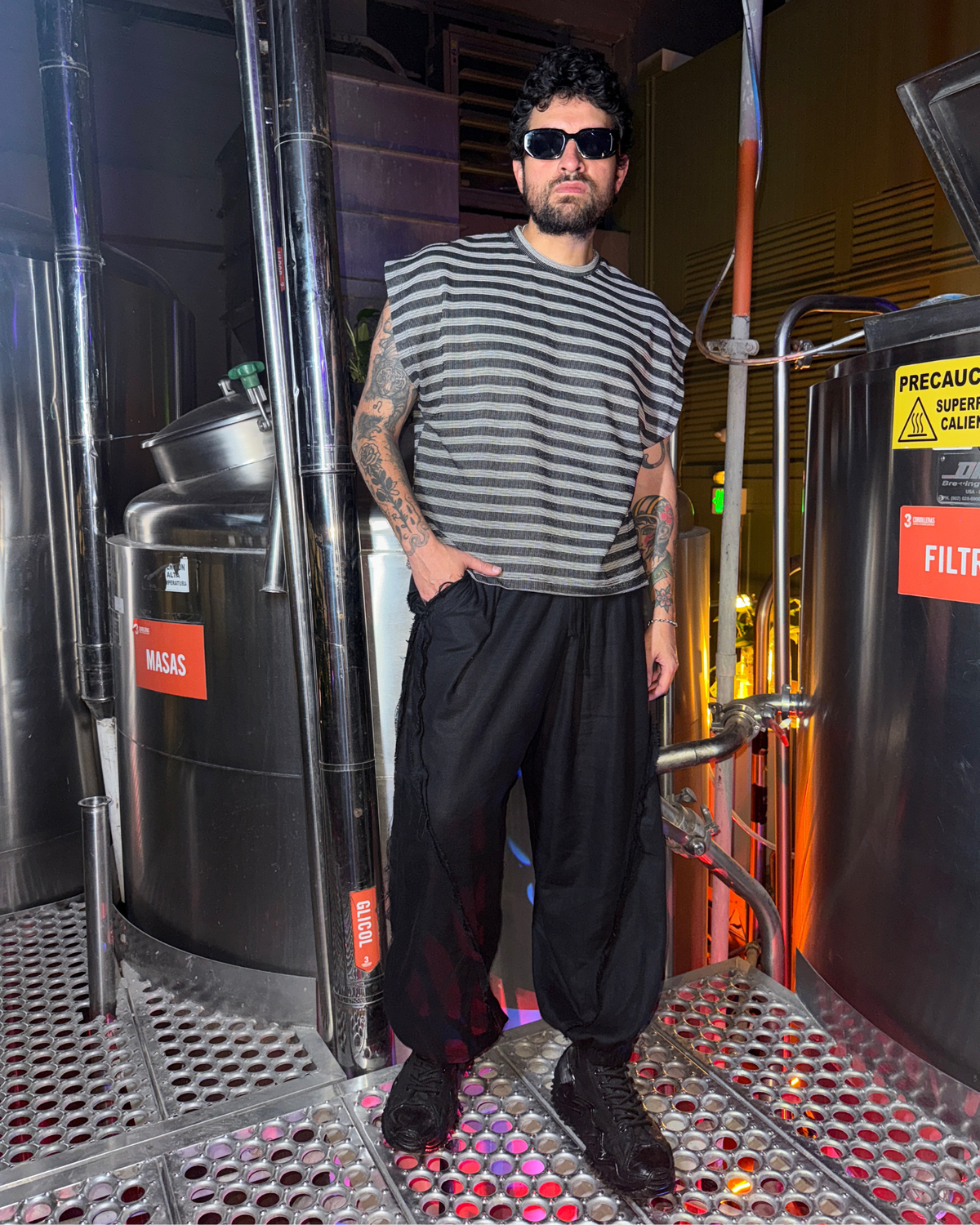 Camiseta cometa tejido lines - LUCHADOR COLOMBIA