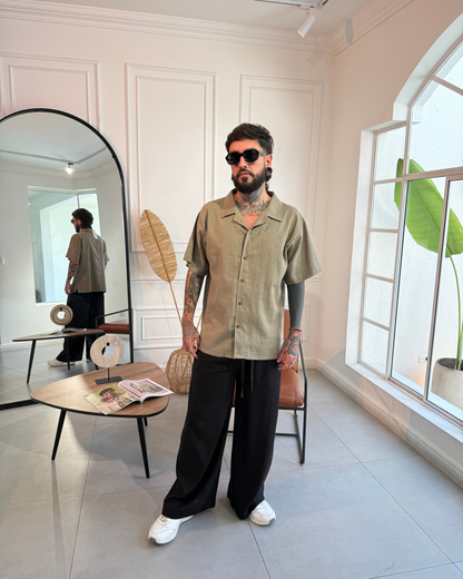 Camisa 3/4 grey Brown - LUCHADOR COLOMBIA