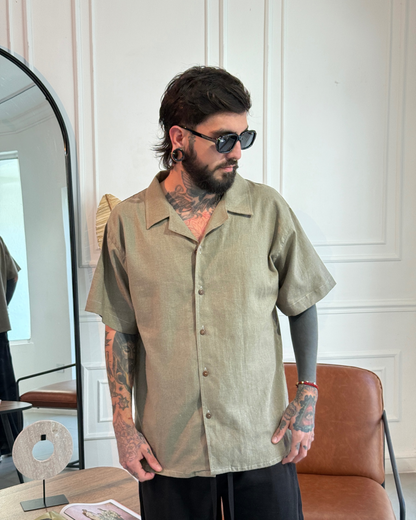 Camisa 3/4 grey Brown - LUCHADOR COLOMBIA