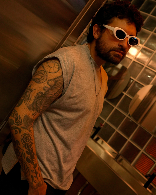 Camiseta cometa gris - LUCHADOR COLOMBIA