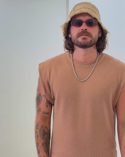 Camiseta cometa ocaso Brown