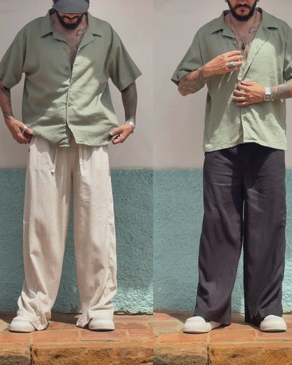 Camisa Napoleon Verde