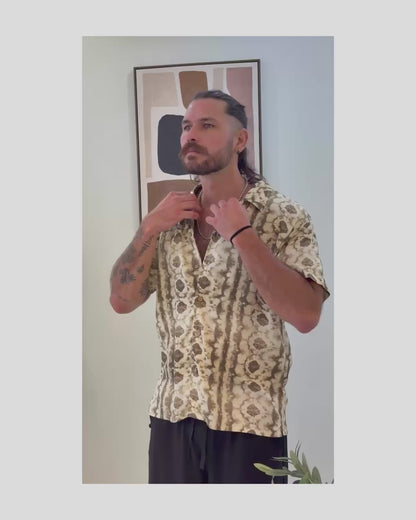 Camisa 3/4 fractal