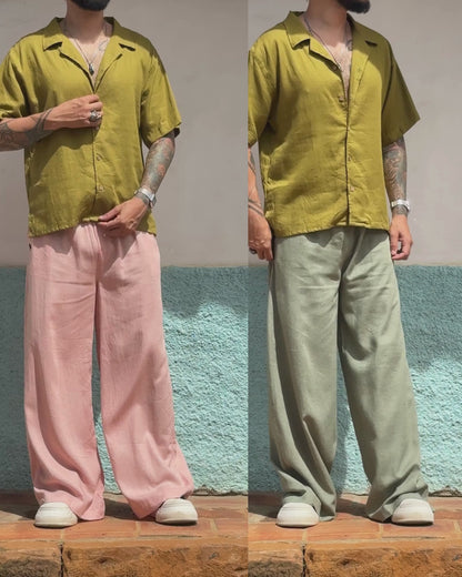 Camisa napoleon olive