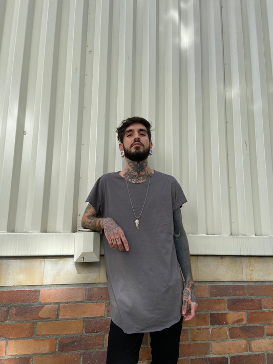 CAMISETA OV. GREY - LUCHADOR COLOMBIA